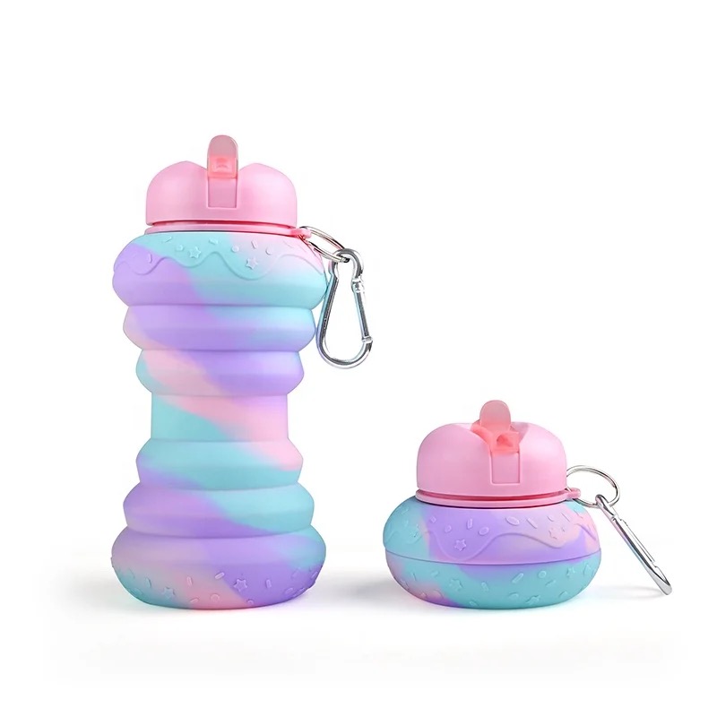 Swirl Pink Donut Bottle