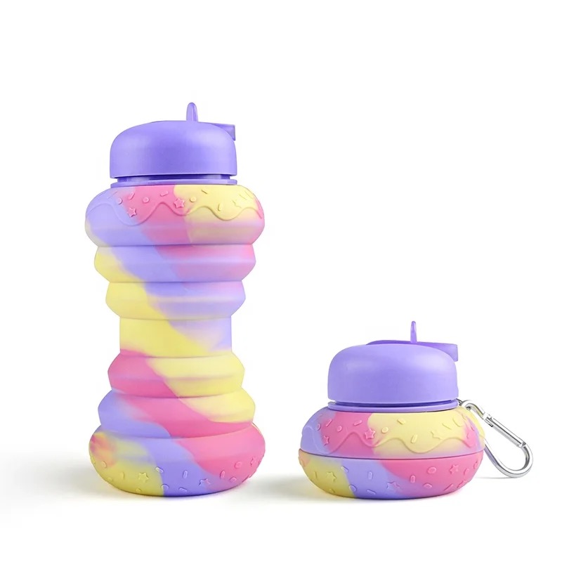 Swirl Purple Donut bottle